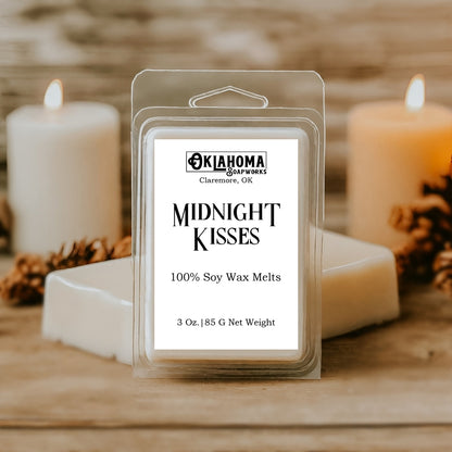 Midnight Kisses Soy Wax Melts – Romantic, Sweet, and Irresistible