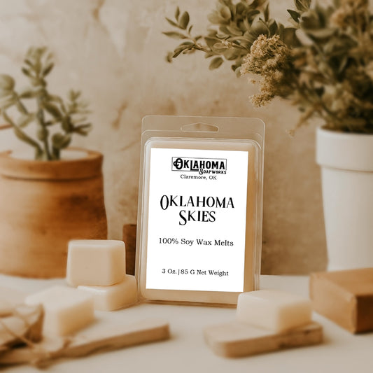 Oklahoma Skies Break-Apart Wax Melts – A Fragrance Inspired by the Heartland