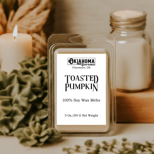 Toasted Pumpkin Wax Melts – Warm, Spiced Comfort for Fall